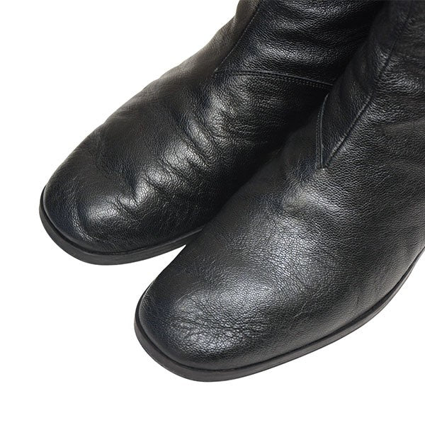 H BEAUTY＆YOUTH ナロー ジップ ブーツ レザーサイドジップブーツ 14316000000 古着・中古-5枚目のアイテム画像