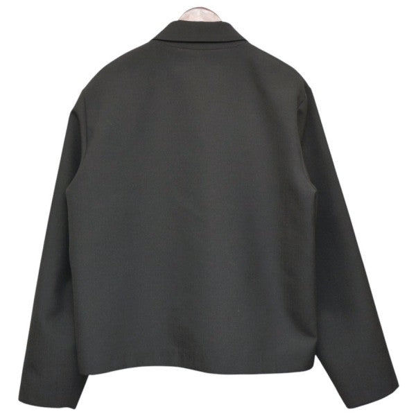 Berner Kuhl 2024AW Officer Jacket Crepe Wool クレープウールオフィサージャケット クロップドジャケット ブルゾン AW24-3-4988 古着・中古-2枚目のアイテム画像