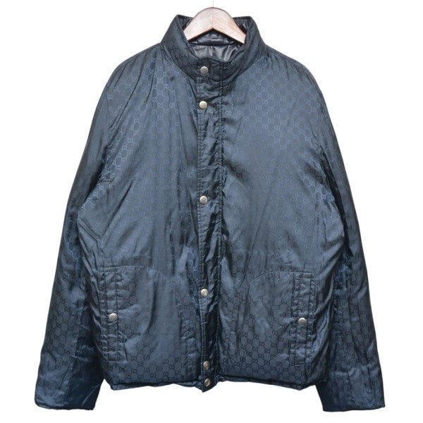 GUCCI リバーシブルGG柄ダウンジャケット ブルゾン ジャケット GM060 865 古着・中古-1枚目のアイテム画像