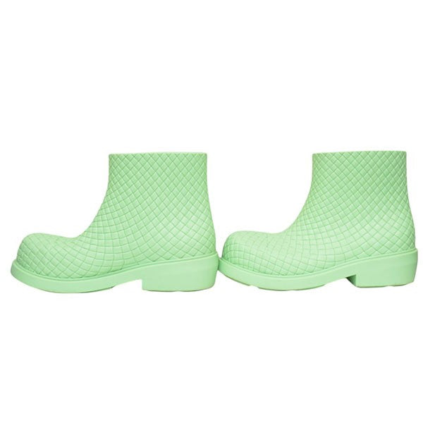 BOTTEGA VENETA FIREMAN ANKLE BOOTS ファイヤーマンアンクルブーツ イントレチャートラバーブーツ 763725V3OE0 古着・中古-2枚目のアイテム画像