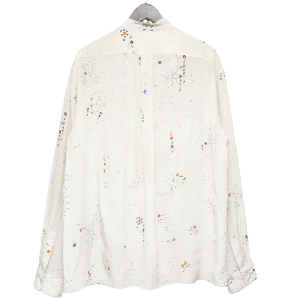 MASU 2023SS ZIP-UP GALAXY SILK SHIRT ジップアップギャラクシーシルクシャツ MMSS-SH0623 古着・中古-2枚目のアイテム画像