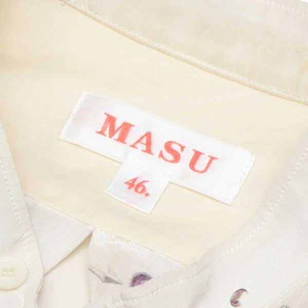 MASU 2023SS ZIP-UP GALAXY SILK SHIRT ジップアップギャラクシーシルクシャツ MMSS-SH0623 古着・中古-7枚目のアイテム画像
