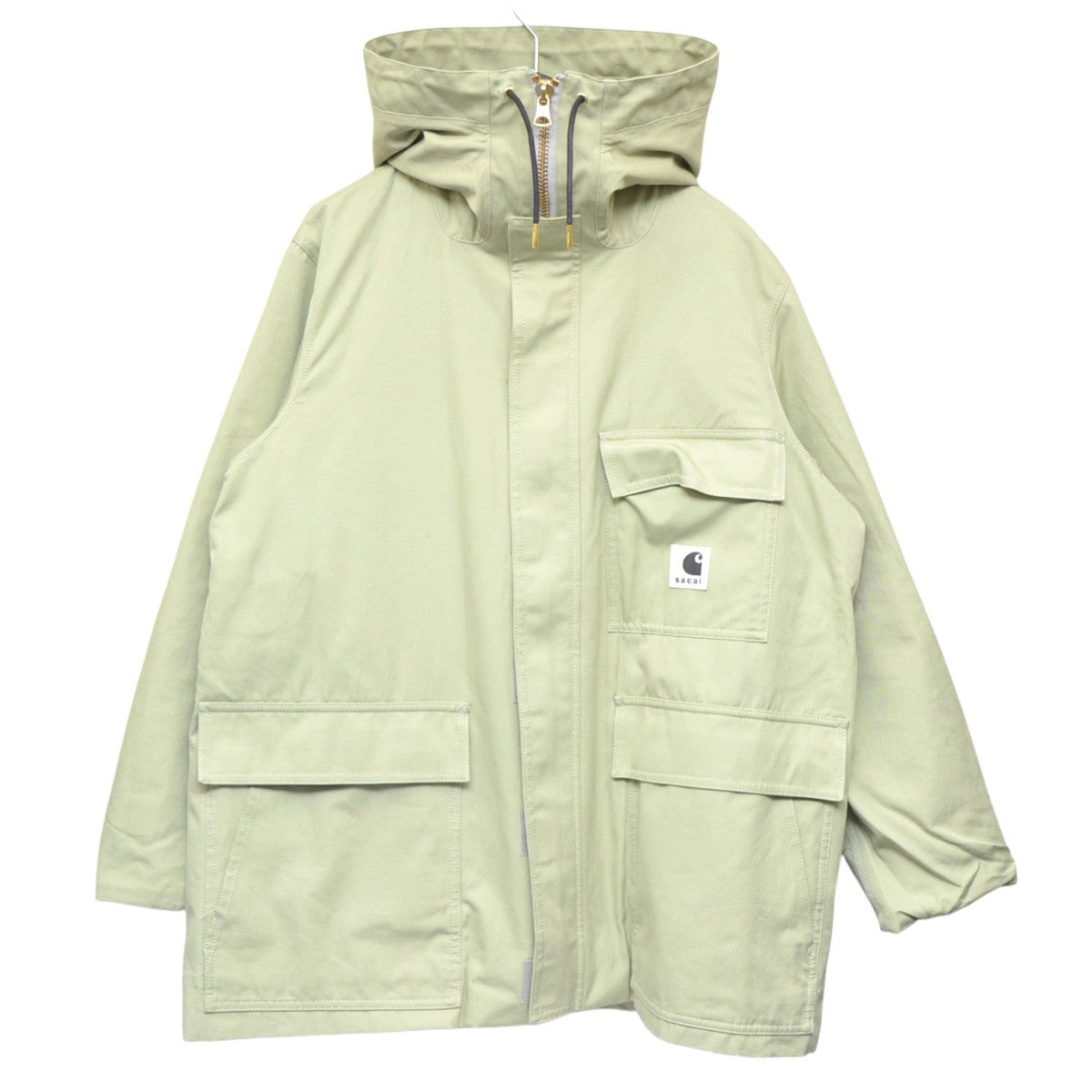 sacai×CARHARTT WIP 2024SS Carhartt WIP Reversible Coat ダック地リバーシブルフーデッドジャケット 24-03390M 古着・中古-5枚目のアイテム画像