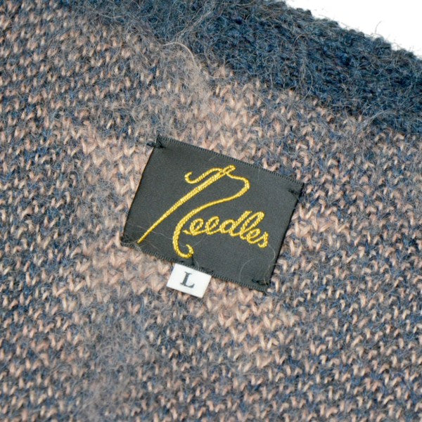 Needles 2020AW Mohair Cardigan Star 星柄モヘアカーディガン シャギーニット HM273 古着・中古-8枚目のアイテム画像