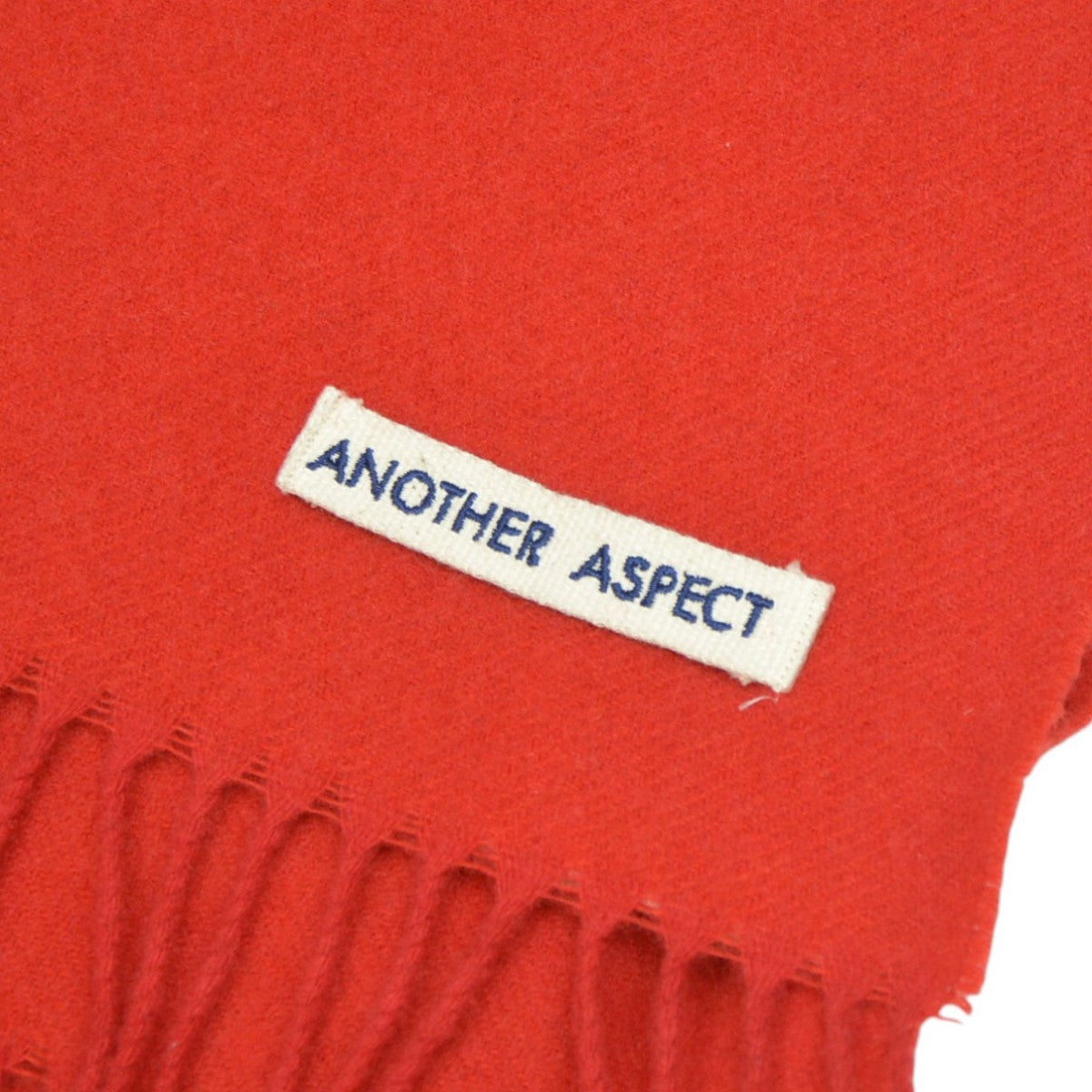 ANOTHER ASPECT ウールカシミヤストール フリンジマフラー 古着・中古-3枚目のアイテム画像