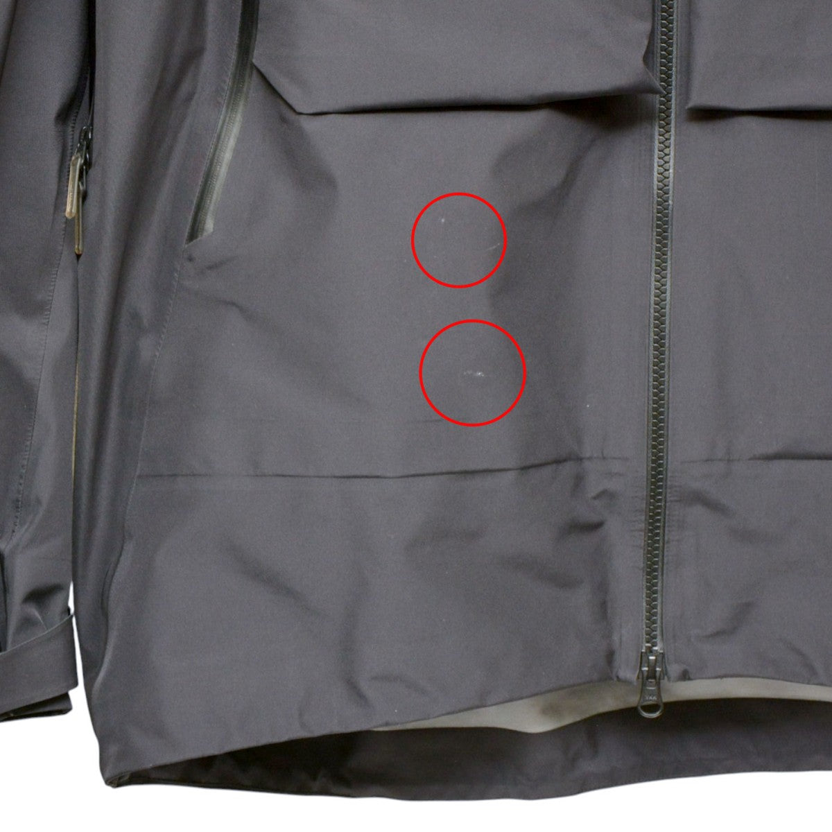 Descente ALLTERRAIN GORE-TEX SHELLJACKET ゴアテックスマウンテンパーカー シェルジャケット ブルゾン DOMXGC32X 古着・中古-7枚目のアイテム画像