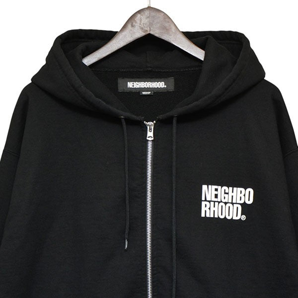 NEIGHBORHOOD 2025AW CLASSIC SWEAT ZIP HOODIE LS ロゴプリントジップパーカー スウェット 252UWNH-CSM03 古着・中古-3枚目のアイテム画像