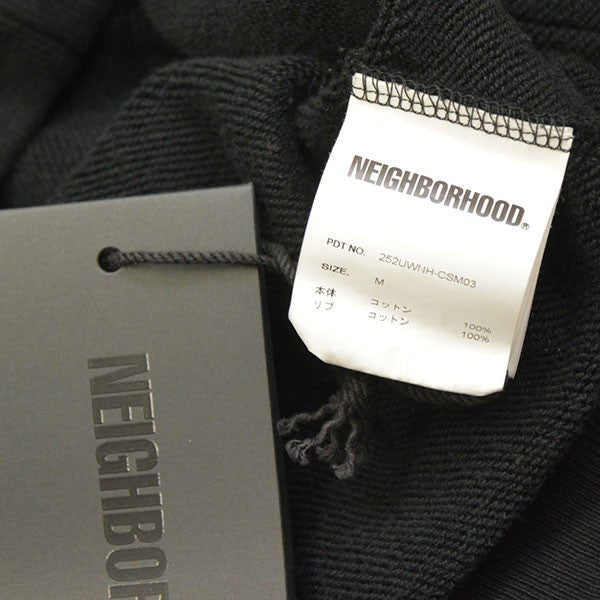 NEIGHBORHOOD 2025AW CLASSIC SWEAT ZIP HOODIE LS ロゴプリントジップパーカー スウェット 252UWNH-CSM03 古着・中古-6枚目のアイテム画像