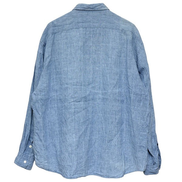 Porter Classic ROLL UP LINEN SHIRT ロールアップリネンシャツ 古着・中古-2枚目のアイテム画像