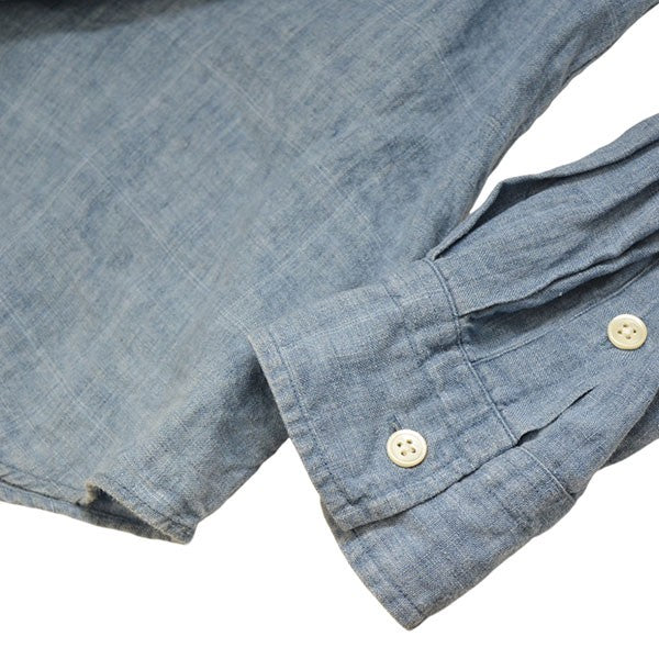 Porter Classic ROLL UP LINEN SHIRT ロールアップリネンシャツ 古着・中古-4枚目のアイテム画像