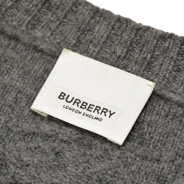 BURBERRY カシミヤ混ぜVネックセーター ウールカシミヤニット 8072138 古着・中古-6枚目のアイテム画像