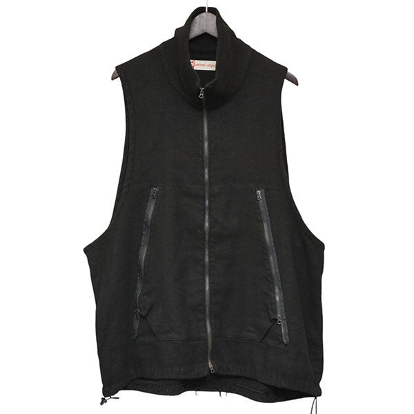 barbell object 2025AW flower vest カシミヤ混ぜリネンベスト bo-05j05 古着・中古-1枚目のアイテム画像