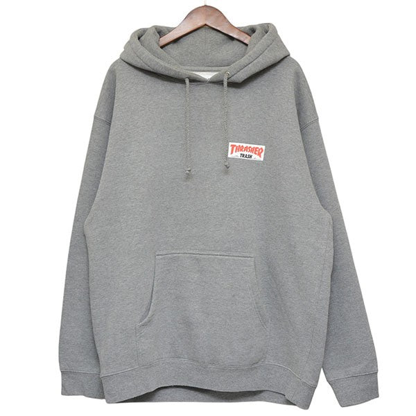Fucking Awesome×THRASHER 2017SS TRASH ME HOODIE バックプリントプルオーバーパーカー スウェット 古着・中古-2枚目のアイテム画像