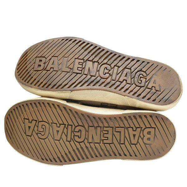 BALENCIAGA PARIS LOW TOP BB MONOGRAM 総柄ローカットスニーカー 688757 古着・中古-4枚目のアイテム画像