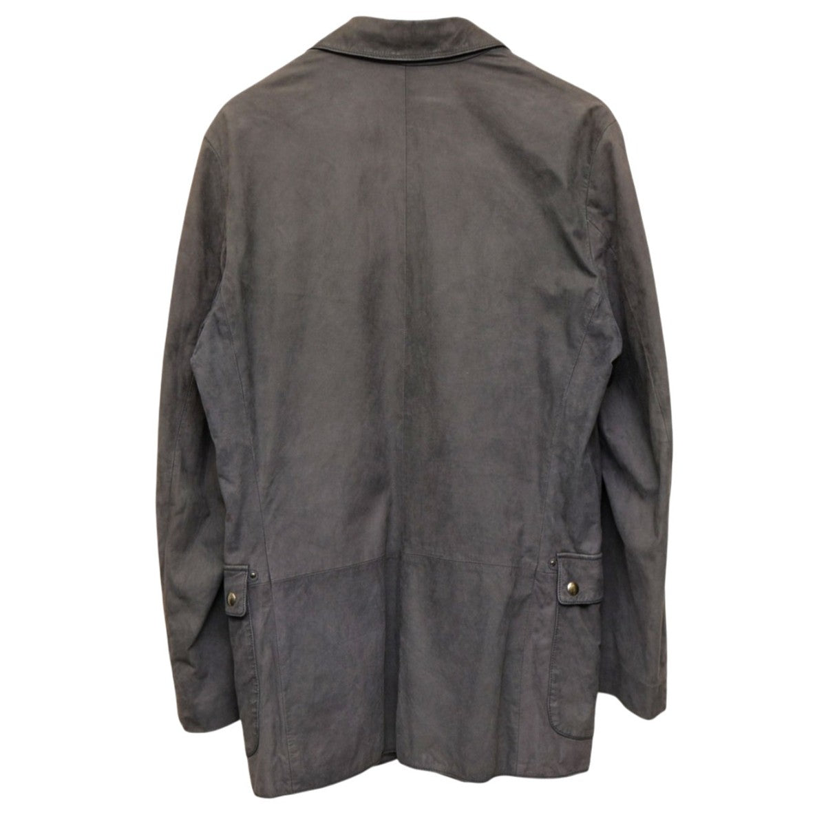 BOTTEGA VENETA 10AW レザーテーラードジャケット ヌバック 243915 古着・中古-2枚目のアイテム画像