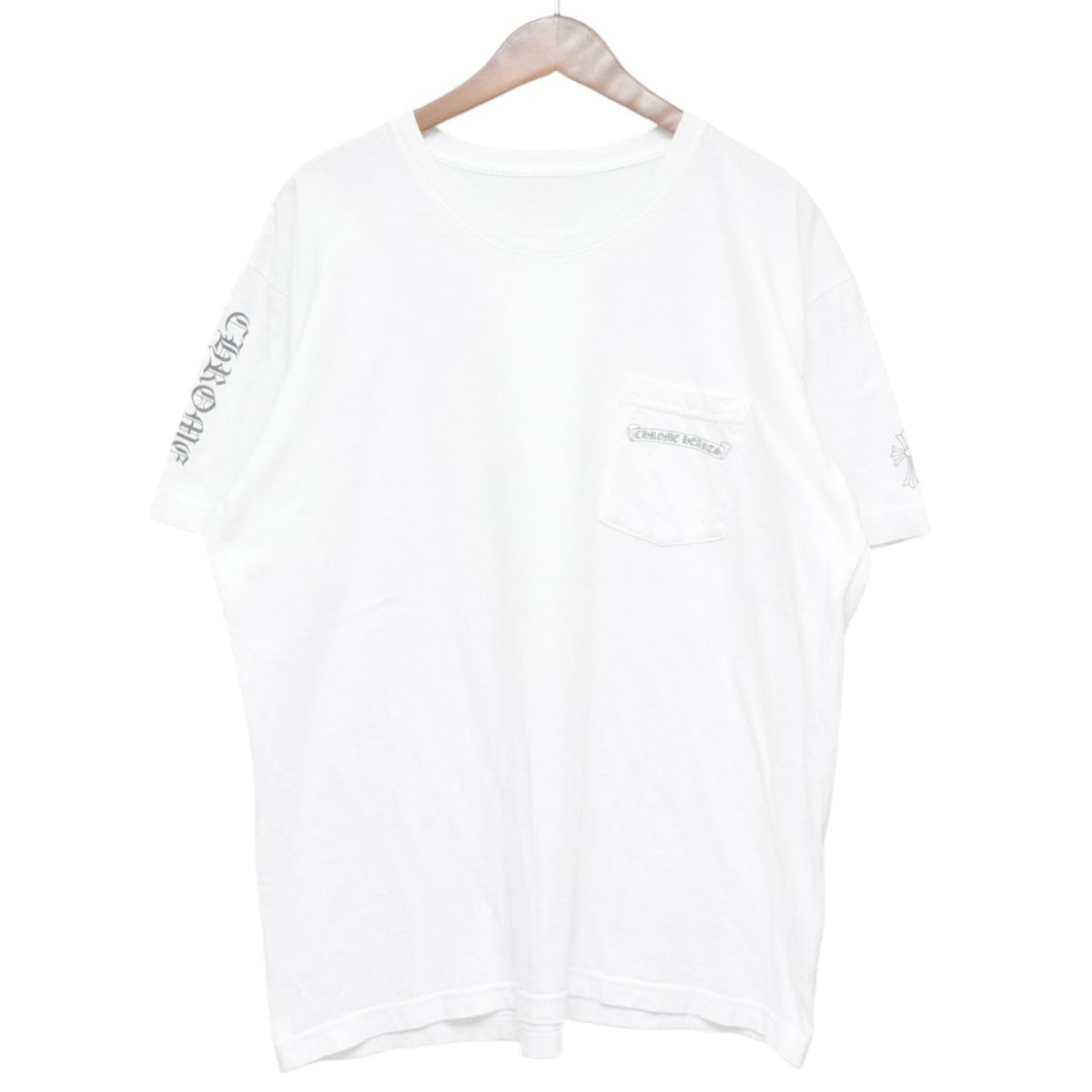 CHROME HEARTS セメタリークロスバックプリントTシャツ ポケットＴシャツ 2212-304-0776 古着・中古-1枚目のアイテム画像