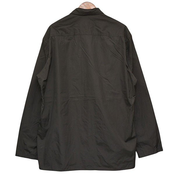 Yohji Yamamoto pour homme 2017AW China Button Open Collar LS Shirt チャイナシャツ HK-B04-001 古着・中古-2枚目のアイテム画像