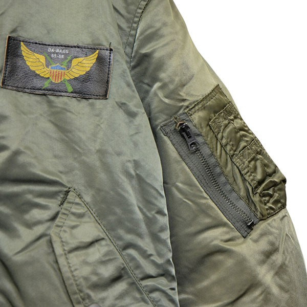 AVIREX MA-1 ROLLING THUNDER ミリタリージャケット ブルゾン 1615-522-6014 古着・中古-4枚目のアイテム画像