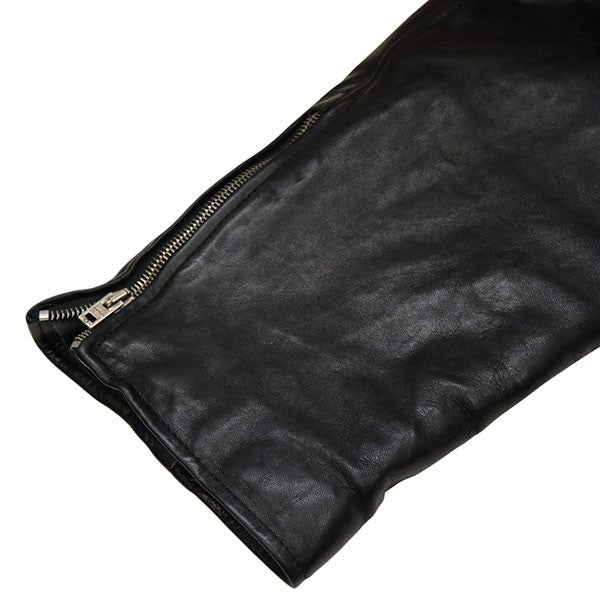 ACNE STUDIOS 2024SS DISTRESSED LEATHER JACKET ダブルライダースジャケット レザージャケット FN-MN-LEAT000255 古着・中古-7枚目のアイテム画像