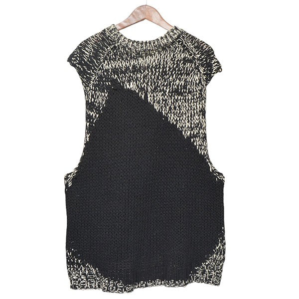 YOKE 2024SS INTARSIA CREWNECK VEST クルーネックニットベスト YK24SS0679S 古着・中古-2枚目のアイテム画像