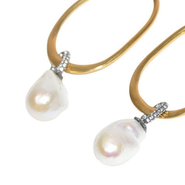 CELINE(セリーヌ) 2018年モデル フィービー期 バロックパールフープ