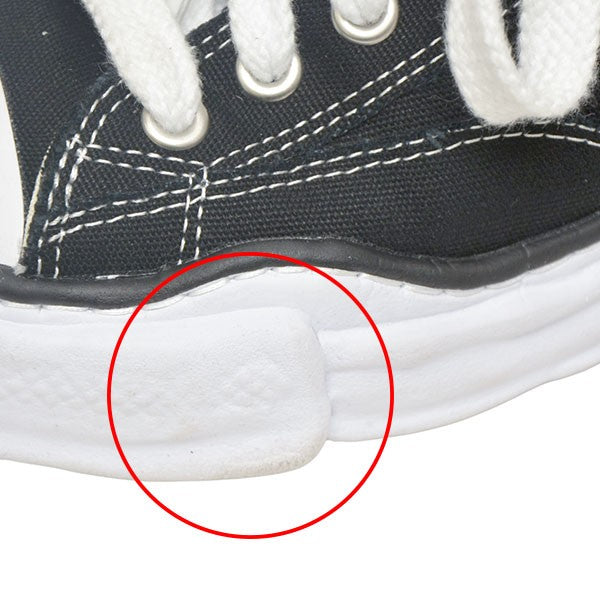 Maison MIHARA YASUHIRO PETERSON OG Sole Canvas Low-top Sneaker ボリュームソールローカットスニーカー A01FW702 古着・中古-6枚目のアイテム画像