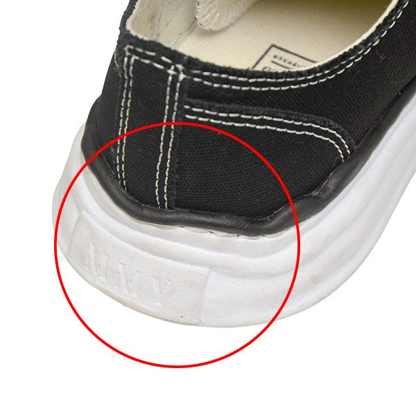 Maison MIHARA YASUHIRO PETERSON OG Sole Canvas Low-top Sneaker ボリュームソールローカットスニーカー A01FW702 古着・中古-7枚目のアイテム画像