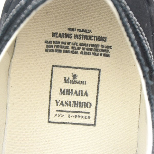 Maison MIHARA YASUHIRO PETERSON OG Sole Canvas Low-top Sneaker ボリュームソールローカットスニーカー A01FW702 古着・中古-9枚目のアイテム画像
