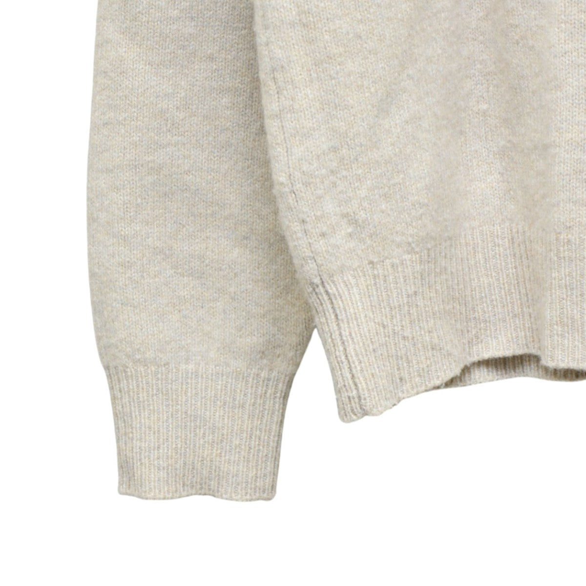 COMOLI ラムズウール クルーネックニット セーター Q03-06007 古着・中古-4枚目のアイテム画像