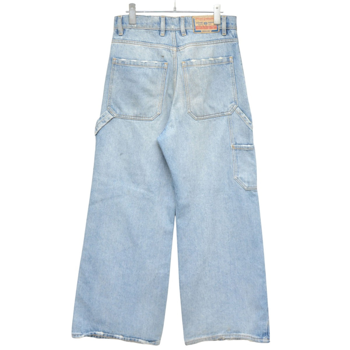 DIESEL D-SIRE WORK ワイドデニムパンツ USED加工バギージーンズ A09686 古着・中古-2枚目のアイテム画像