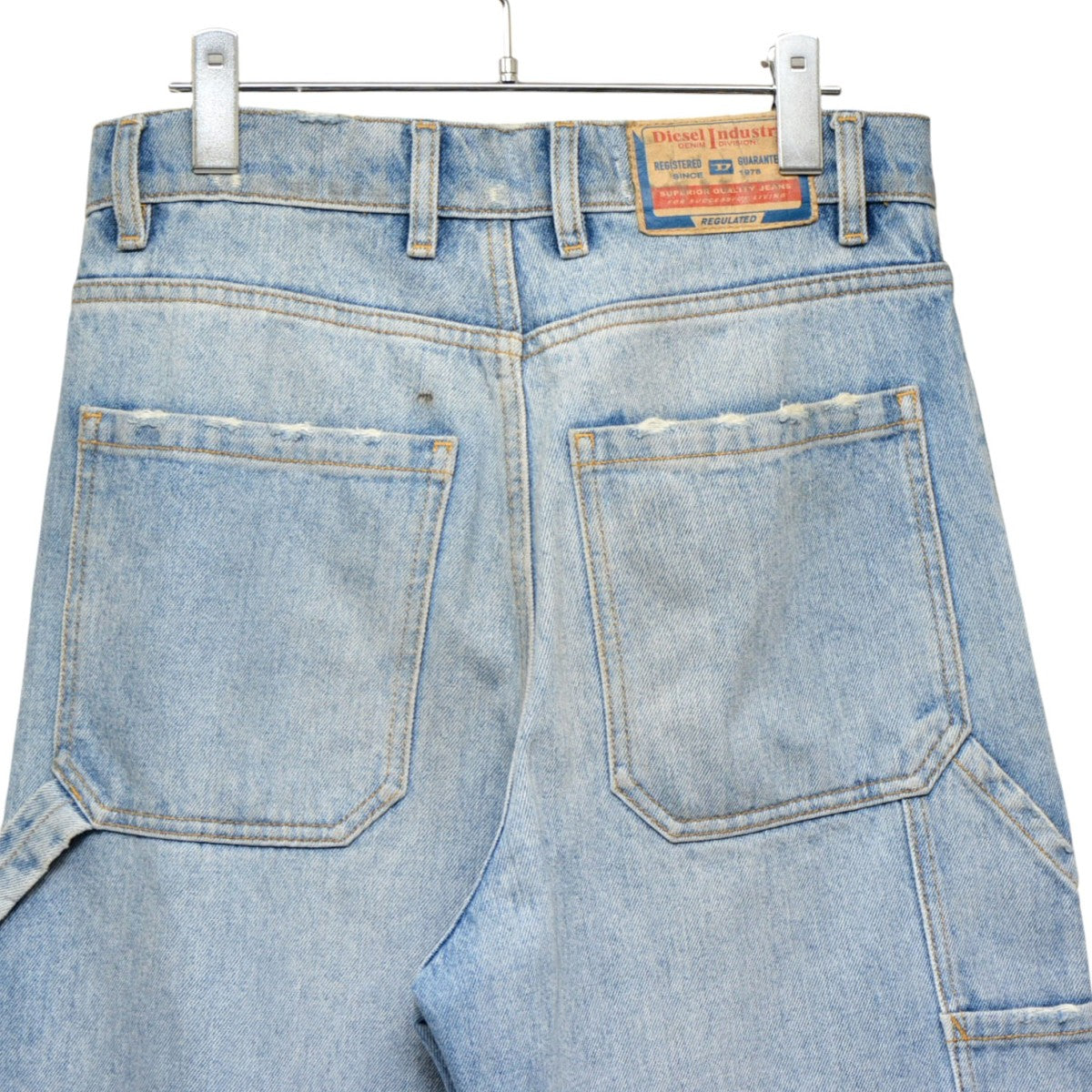 DIESEL D-SIRE WORK ワイドデニムパンツ USED加工バギージーンズ A09686 古着・中古-5枚目のアイテム画像