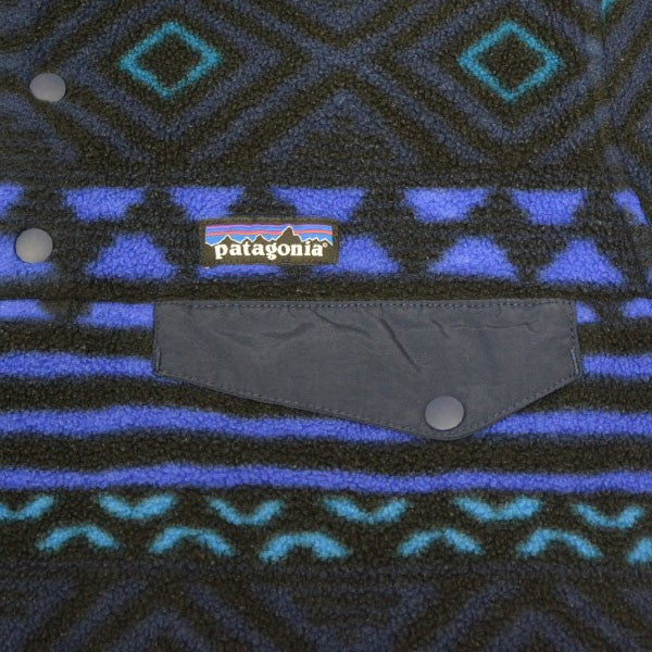 Patagonia シンチラスナップT 総柄フリースジャケット ブルゾン 25450FA15 古着・中古-4枚目のアイテム画像