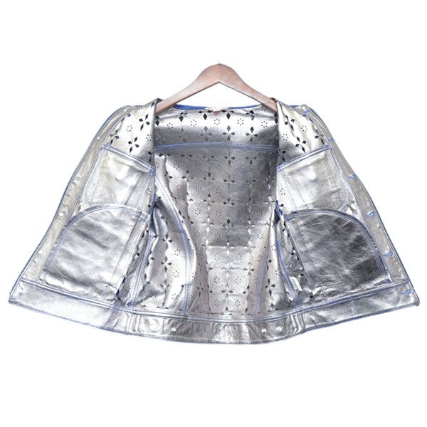 MASU 2023SS DIAMOND-CUT LEATHER JACKET ダイアモンドカットレザージャケット スウェードトラッカージャケット MMSS-BL0723 古着・中古-3枚目のアイテム画像