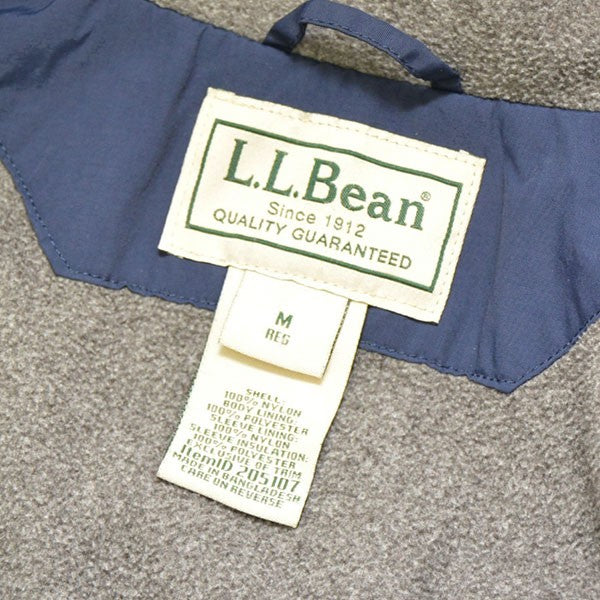 L．L．Bean Warm-Up Jacket Fleece ウォームアップジャケット 裏地フリースナイロンブルゾン 205107 古着・中古-6枚目のアイテム画像