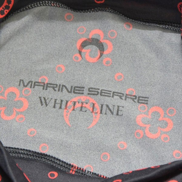 marine serre 2020SS モックネックセカンドスキントップス 総柄ロングスリーブTシャツ 古着・中古-5枚目のアイテム画像