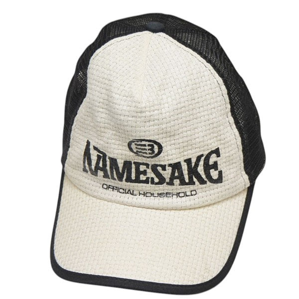 NAMESAKE Raffia Rick Cap メッシュキャップ 古着・中古-4枚目のアイテム画像