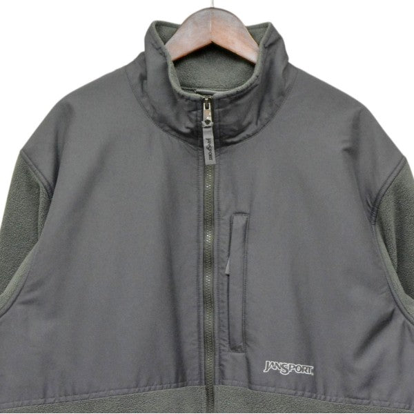 JANSPORT(ジャンスポーツ) 90s 切替フリースジャケット ジップアップ