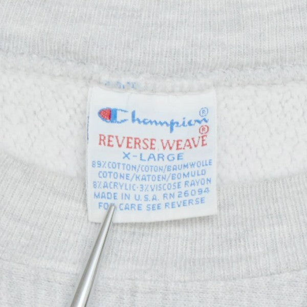 Champion REVERSE WEAVE 1990s PURDUE カレッジロゴスウェットシャツ 刺繍タグ 古着・中古-8枚目のアイテム画像
