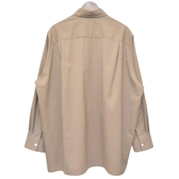 th products×STUDIOUS Wool Oversized Shirts ウールオーバーサイズシャツ 2401-SSH05-M403 古着・中古-2枚目のアイテム画像