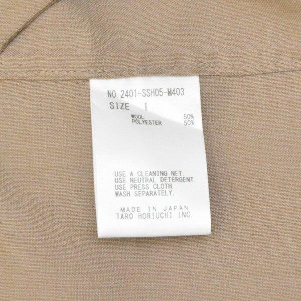 th products×STUDIOUS Wool Oversized Shirts ウールオーバーサイズシャツ 2401-SSH05-M403 古着・中古-6枚目のアイテム画像