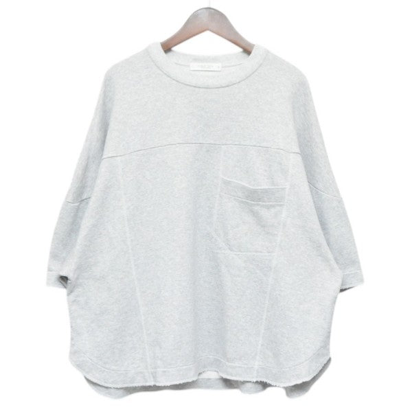 PUBLIC TOKYO スーピマスウェットビッグルーズTEE オーバーサイズショートスリーブスウェットＴシャツ 153325001 古着・中古-1枚目のアイテム画像