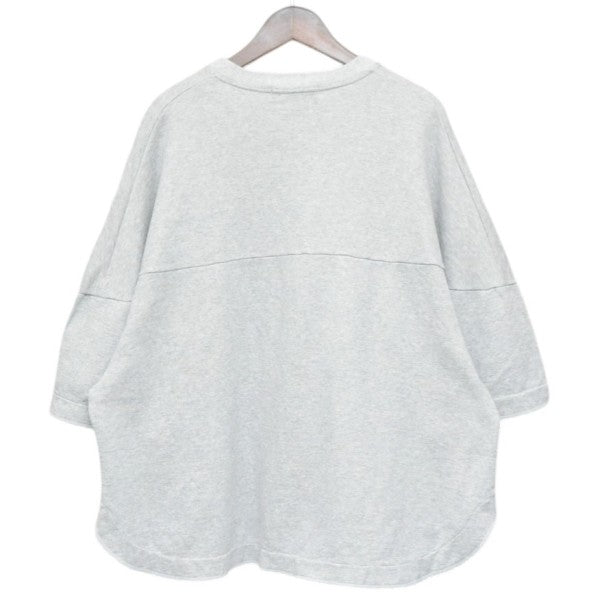PUBLIC TOKYO スーピマスウェットビッグルーズTEE オーバーサイズショートスリーブスウェットＴシャツ 153325001 古着・中古-2枚目のアイテム画像