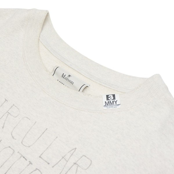 Maison MIHARA YASUHIRO SWEAT PO 落書きプリントクルーネックスウェット トレーナー J13PO723 古着・中古-3枚目のアイテム画像