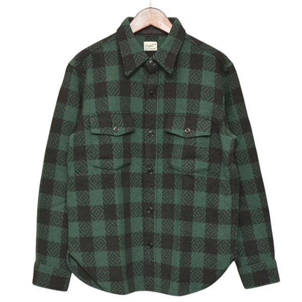 TENDERLOIN 2015AW T-BAFFALO SHIRT JACKET バッファローチェックウールシャツジャケット 古着・中古-1枚目のアイテム画像