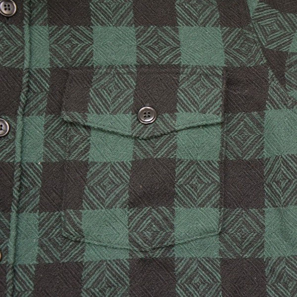 TENDERLOIN 2015AW T-BAFFALO SHIRT JACKET バッファローチェックウールシャツジャケット 古着・中古-4枚目のアイテム画像