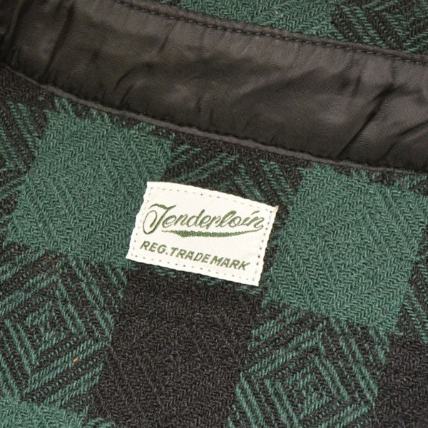 TENDERLOIN 2015AW T-BAFFALO SHIRT JACKET バッファローチェックウールシャツジャケット 古着・中古-6枚目のアイテム画像
