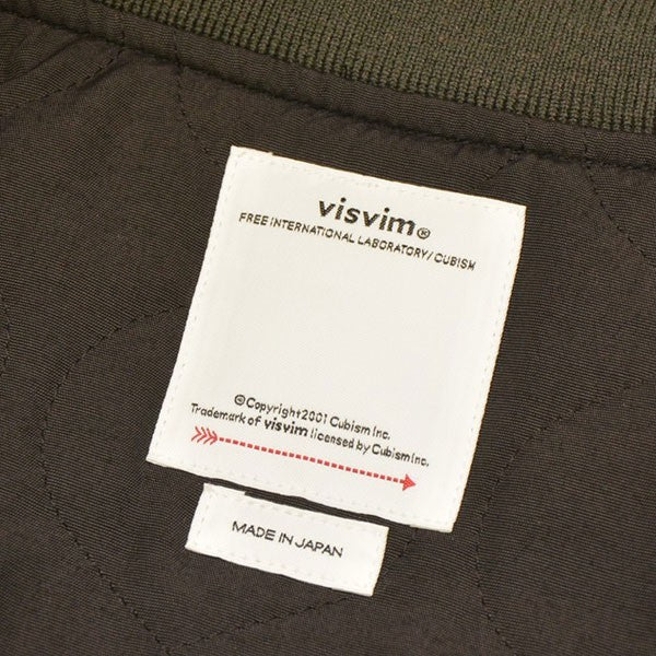 VISVIM 2026SS BARTON DOWN JKT バートンダウンジャケット ジップアップブルゾン 0126105013005 古着・中古-6枚目のアイテム画像