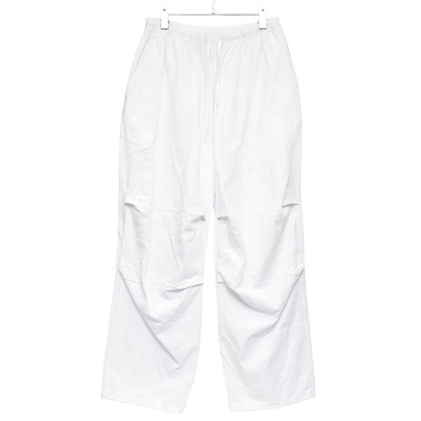 COMOLI 2025AW コットンジャージ ニータックパンツ ワイドパンツ C03-05006 古着・中古-1枚目のアイテム画像