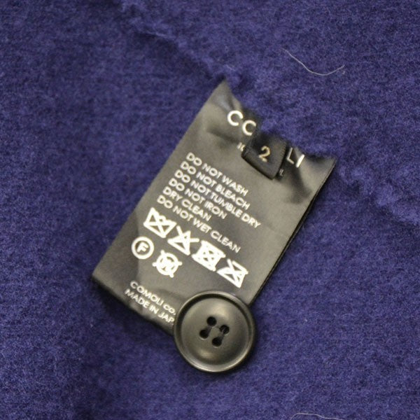 COMOLI(コモリ) 2025AW 縮絨ウール ジャケット テーラードジャケット
