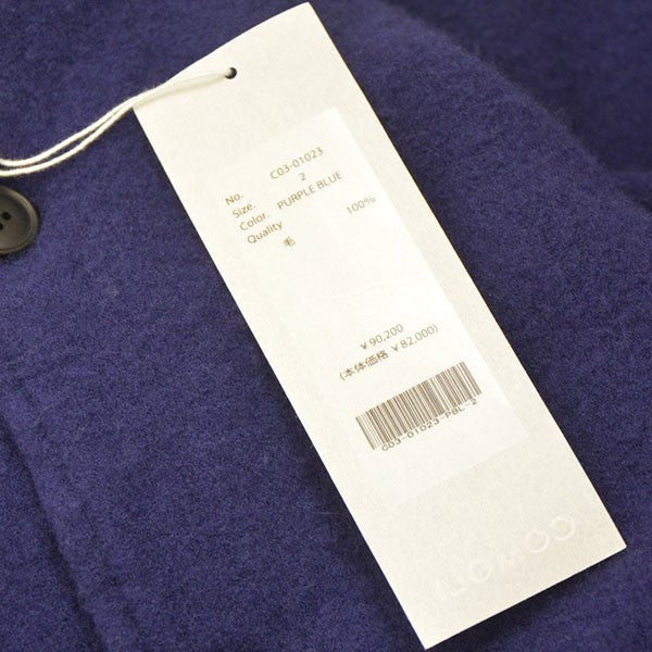 COMOLI 2025AW 縮絨ウール ジャケット テーラードジャケット C03-01023 古着・中古-8枚目のアイテム画像